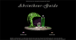 Desktop Screenshot of absintheur-guide.com
