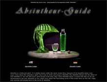 Tablet Screenshot of absintheur-guide.com